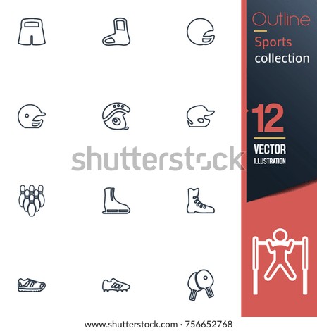 Sport vector collection icon set