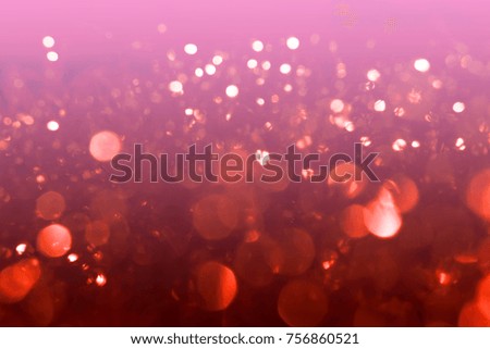 Abstract vintage pink blurred lights bokeh background, valentines day background