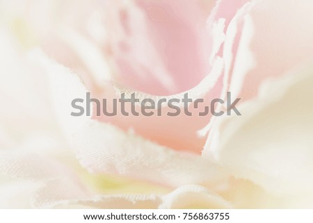 artificial rose petal , macro selective focus ,sweet background