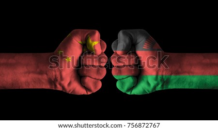 China vs Malawi