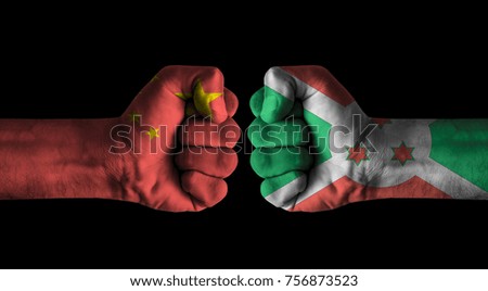China vs Burundi 