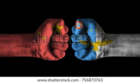 China vs Azores