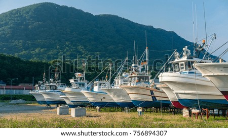 Many Boats Parking