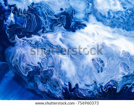 Creative abstract hand painted background, wallpaper, texture, close-up fragment of acrylic painting on canvas with brush strokes. Modern art. Contemporary art.
