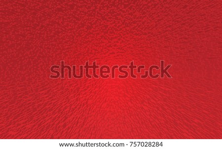 Red background from extruded squares