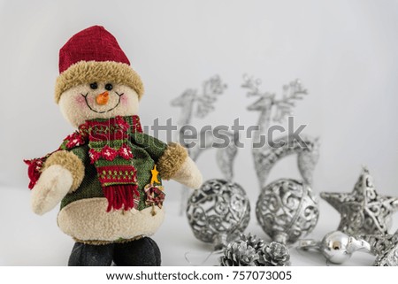 Christmas motive ornaments