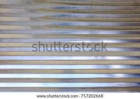 steel rolling shutter stainless Background