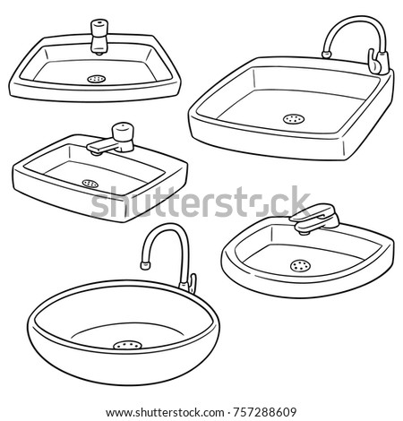 vector set of sink