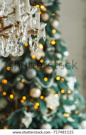 New Year's decorations and gifts
