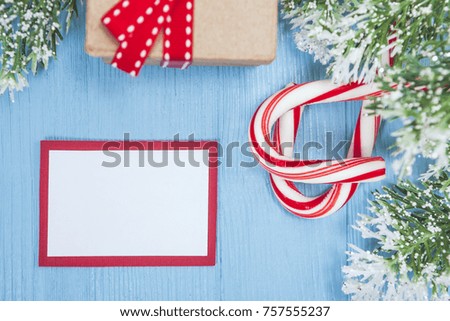 Christmas Gifts with Blank Note