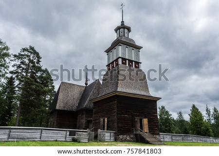 Petajavesi wooden church, Finland