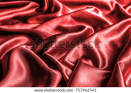 texture, pattern. silk fabric red, metallic thread. metallic sheen. Introducing a dazzling metallic abstract jacquard. A luxurious and textured, metallic thread provides an unrivaled shiny brilliance