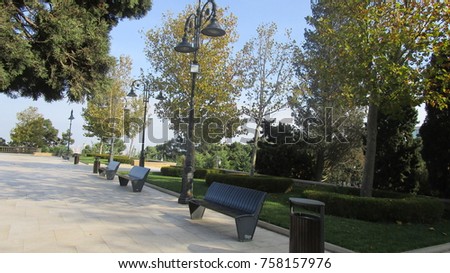 parks and public gardens of Baku city