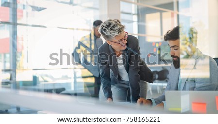 Business colleagues in conference room Royalty-Free Stock Photo #758165221