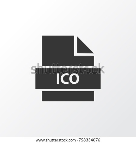 Doc Icon Symbol. Premium Quality Isolated Ico Element In Trendy Style.