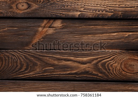 Texture of old dark-tone boards in high resolution