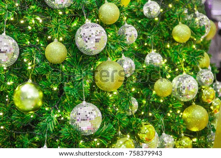 Balls and Ornaments for Christmas