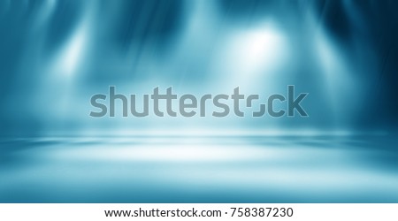 Empty studio gradient used for background and product display Royalty-Free Stock Photo #758387230