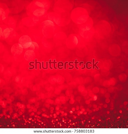 Love Background For Christmas and red black color on abstract light glitter sparkle diamond texture in bright backdrop valentines day concept for beautiful sweet and romantic moment