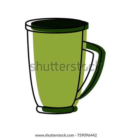 Coffee cup drink icon vector illustration graphic design