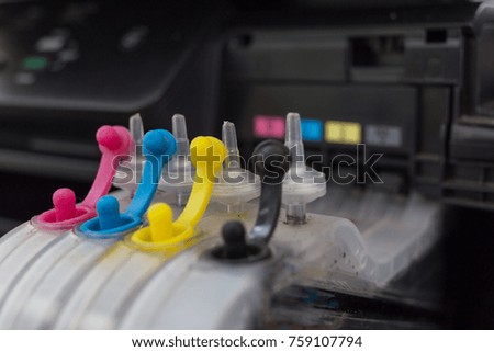 
4-Color Inkjet Printer Cartridge