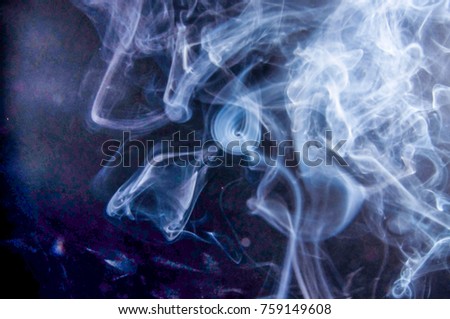 Smoke dark background 