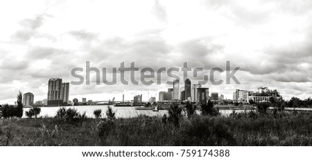 Jacksonville Skyline in Florida