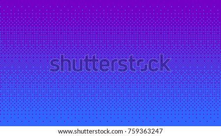 Pixel art dithering background in blue and purple color. Royalty-Free Stock Photo #759363247