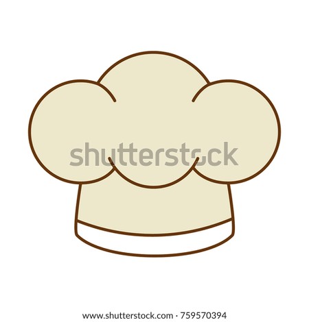 chef hat isolated icon