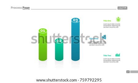 Bar Chart with Three Elements Template