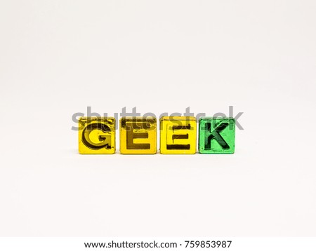 letters, tags: geek