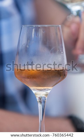 Wine Glass Rose