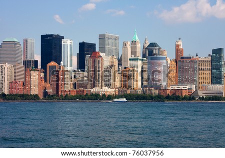 Manhattan skyline, New York City
