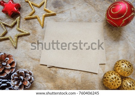 Christmas festival backdrop background. blank paper free space christmas background used for add messages or graphic design.