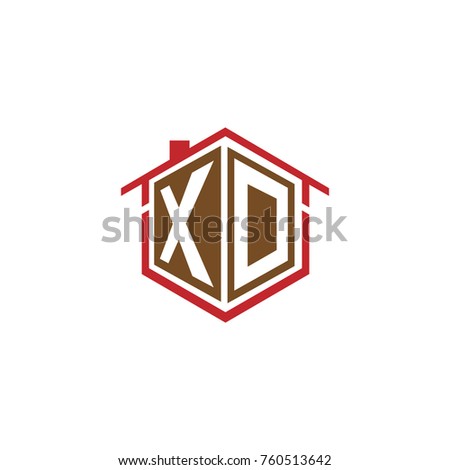 initial letter xd property logo