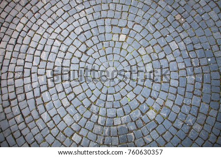 Circle covered surface. Royalty-Free Stock Photo #760630357