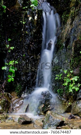 Ullswater waterfalls, Lake District