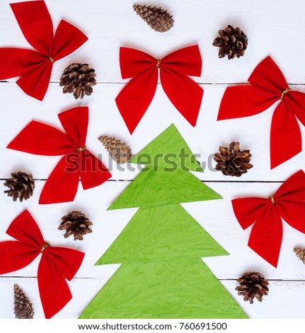 merry christmas and happy new year card background 