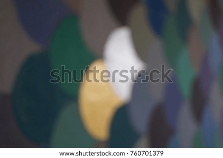 Multi-colored Fish scale pattern background