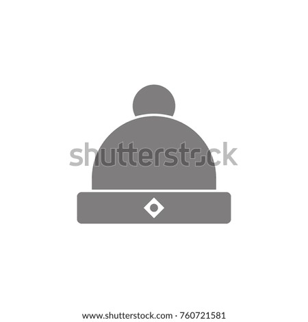 Winter hat icon. Web element. Premium quality graphic design. Signs symbols collection, simple icon for websites, web design, mobile app, info graphics on white background