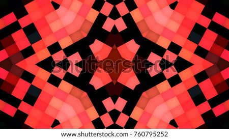 Red pink mosaic background