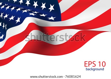 American Flag - Old Glory flag VECTOR