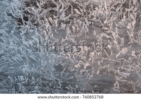 Amur river ice texture
