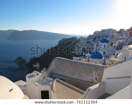 Photo from one of the most famous volcanic islands in the world, Santorini, Cyclades, Greece