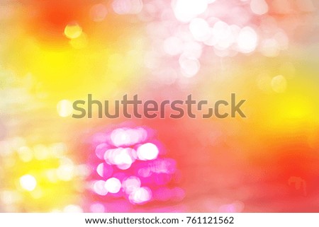 Red gold white bokeh with white color abstract background can be use as wallpaper, Christmas card background or new year card background. The background show light bokeh which on defocused light.