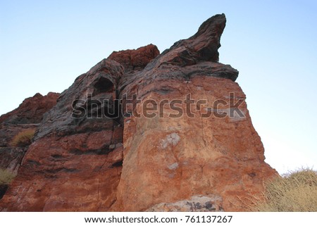 Photo of volcanic rock
