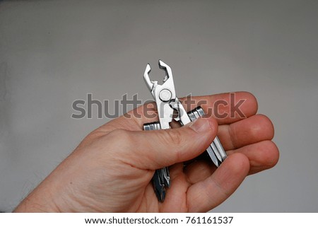 universal tool in a hand