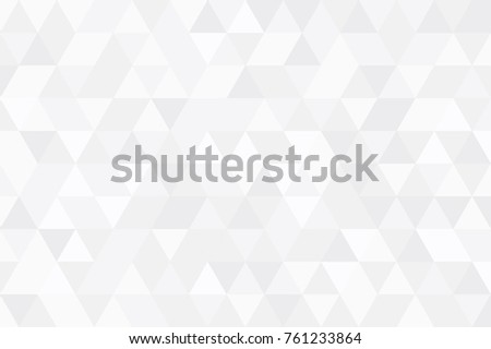 Abstract white retro pattern of geometric shapes. Minimal white triangle mosaic backdrop. Geometric hipster triangular background, Gradation vector

 Royalty-Free Stock Photo #761233864