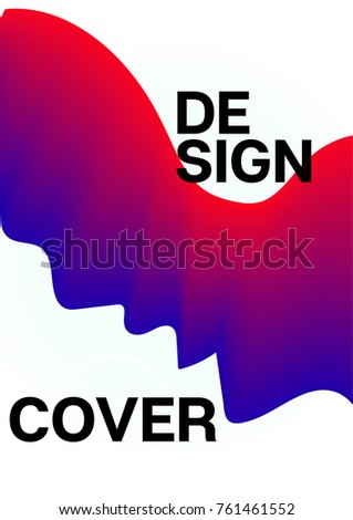 Liquid Shapes Minimal Cover Template. Modern Funky Neon Poster Design. Cool Trendy Funky Business Identity Background. 3d Modern Tech Fluid Shapes Minimal Cover. Hipster Geometric Liquid Shapes Design