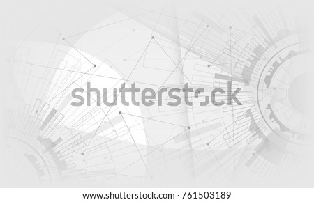 grey& white light modern technology electric abstract background. Vector graphic design.for creative banner, poster, template website,book